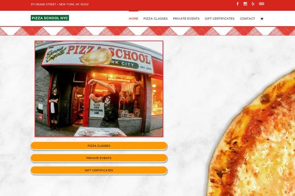 pizzaschool.com site used Pizza