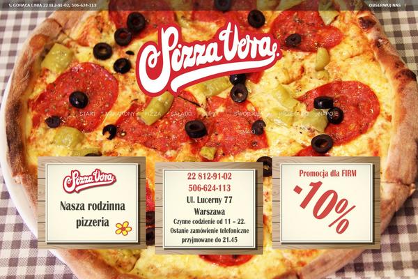 pizzavera.pl site used Majesty