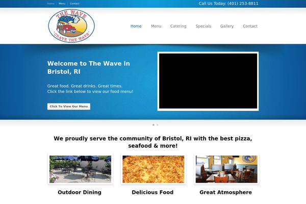 Site using Easy-restaurant-menu-manager plugin