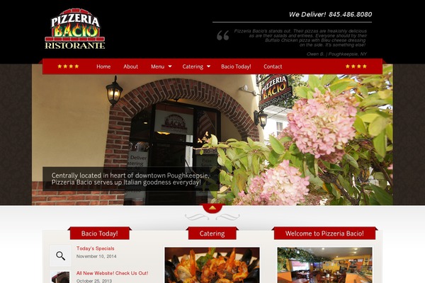 The-restaurant theme site design template sample