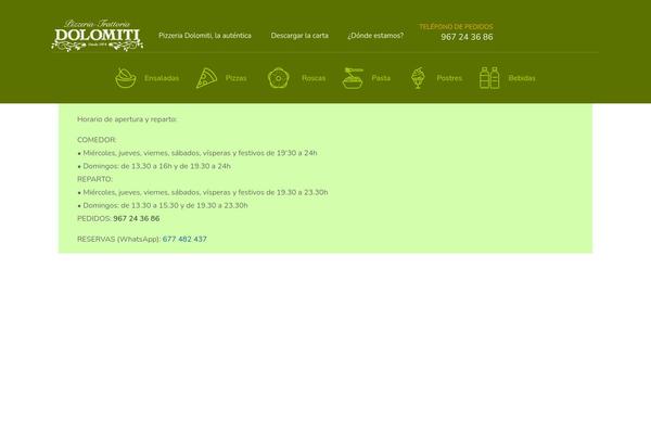 Pizzaro theme site design template sample