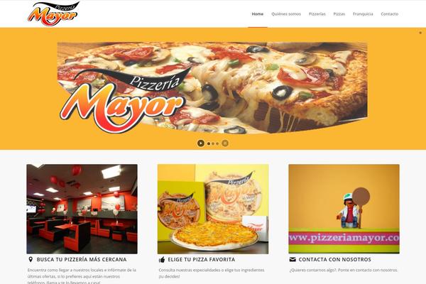 Enfold theme site design template sample