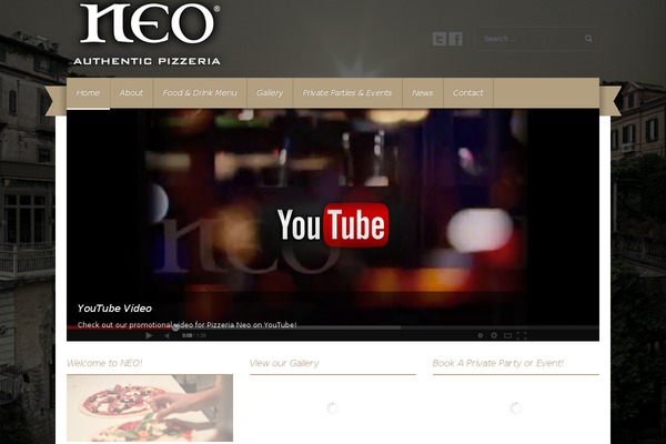Gusteau theme site design template sample