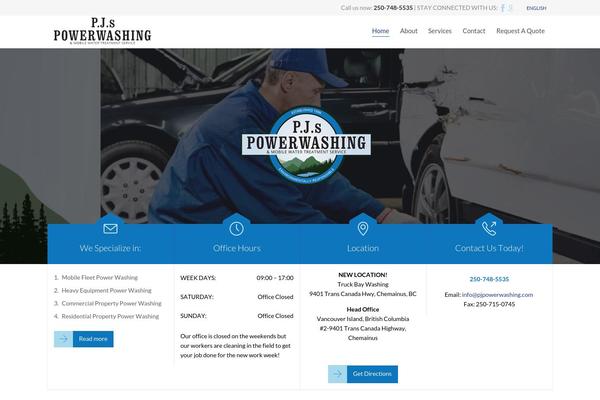 Auto Repair theme site design template sample