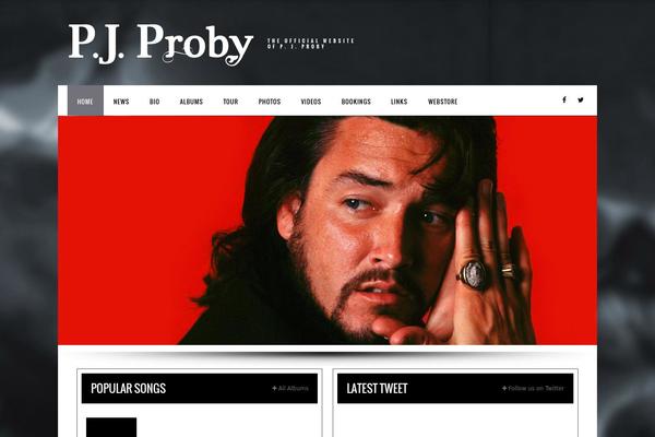 IronBand theme site design template sample