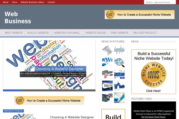 Magnews1.2 theme site design template sample