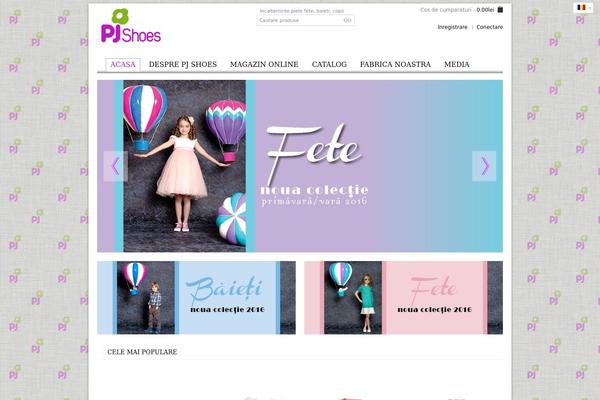 Blanco theme site design template sample