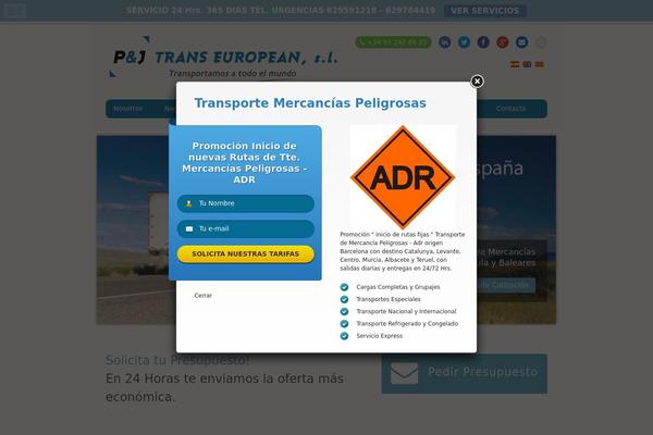 Stack theme site design template sample