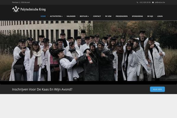 Modality theme site design template sample