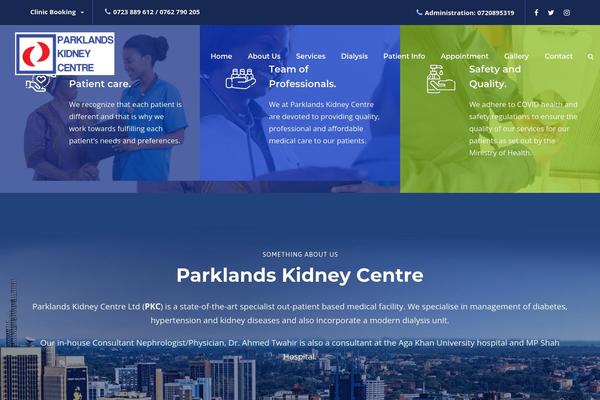 Financity theme site design template sample