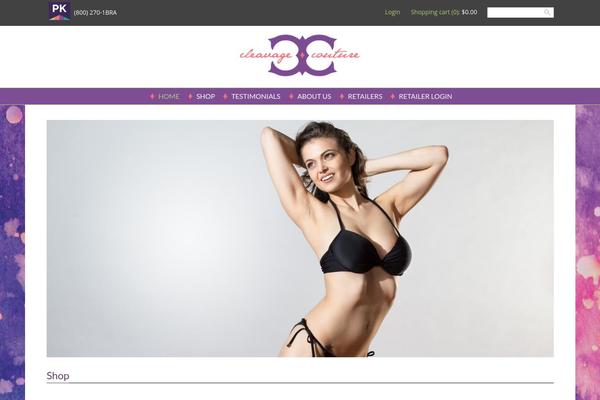 GoodStore theme site design template sample