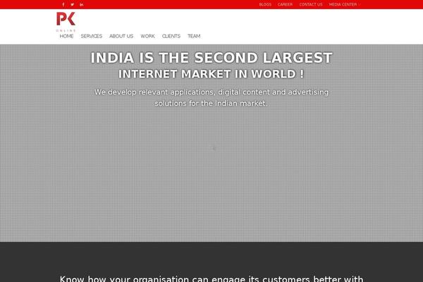 Site using Astra-sites plugin