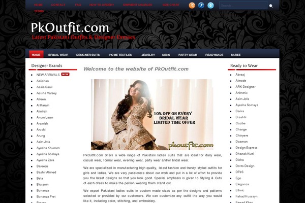 pkoutfit.com site used Pixiepro