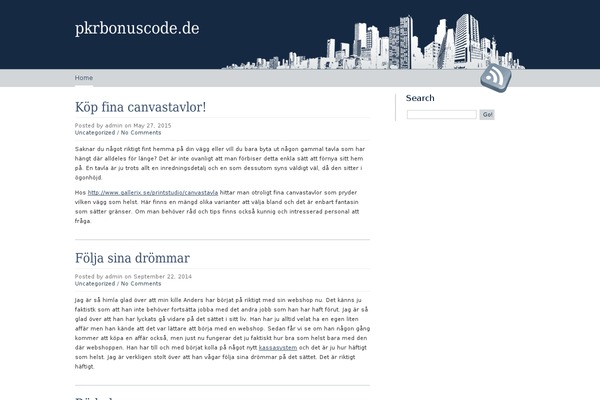 Big City theme site design template sample