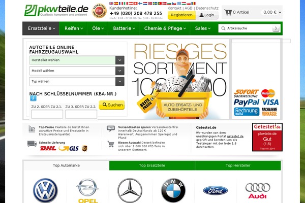 pkwteile WordPress theme, websites list used pkwteile theme pkwteile theme websites examples