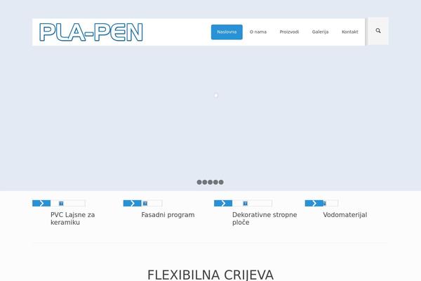 Site using Vamtam-push-menu plugin