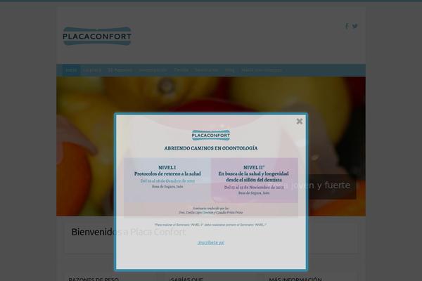 Site using Popups - WordPress Popup plugin