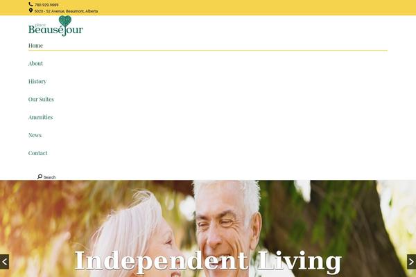 Site using WP Slick Slider and Image Carousel plugin