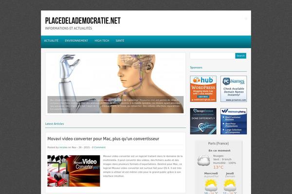 Canyon theme site design template sample