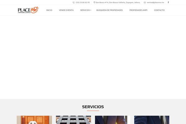 MyHome theme site design template sample