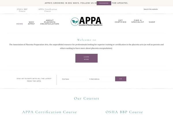 Site using Testimonial Rotator plugin