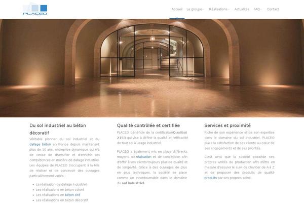 Site using Aqua Page Builder plugin