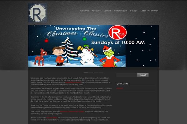Salutation theme site design template sample