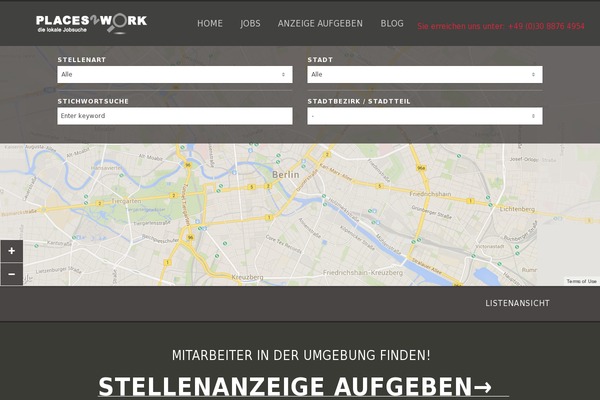 SpotFinder theme site design template sample
