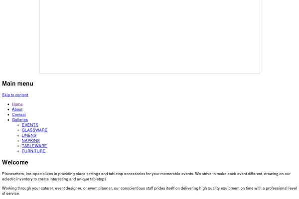 Charm theme site design template sample