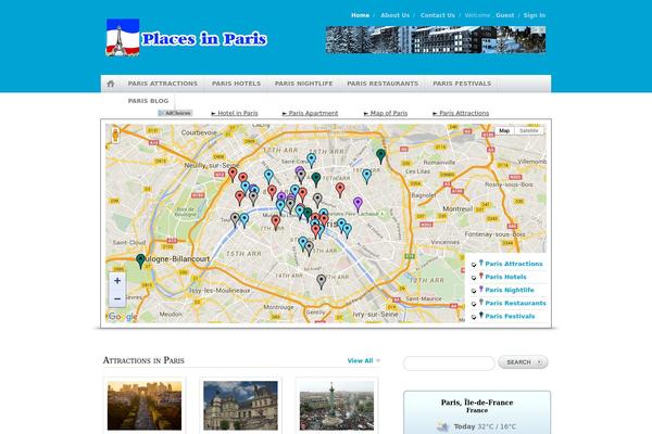 Site using Global Translator plugin