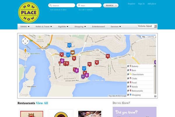 placesnownow.com site used GeoPlaces