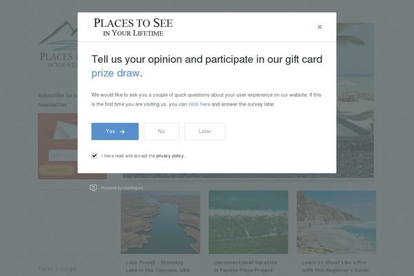 Bulletin theme websites examples