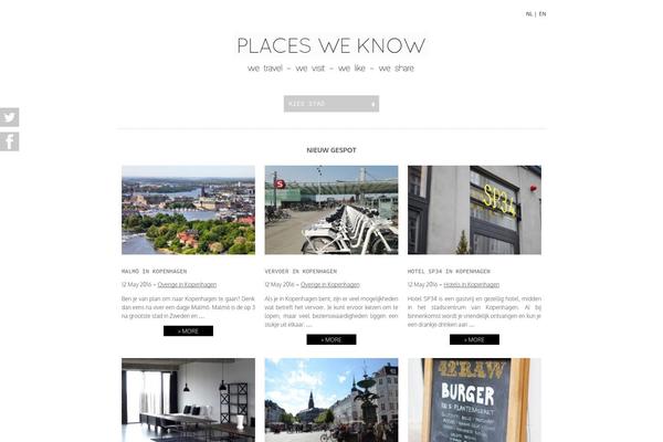 placesweknow.com site used Unfoldstudio