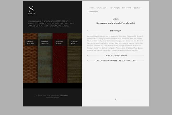 Coral theme site design template sample