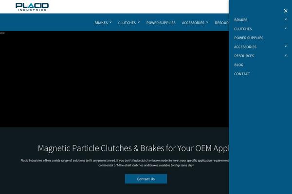 placidindustries.com site used Fmgpro