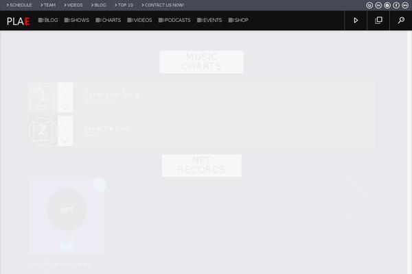 Onair2 theme site design template sample