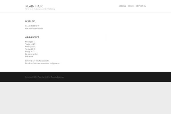 Interface Pro theme site design template sample