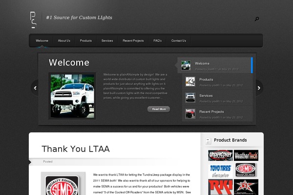 Polished theme site design template sample