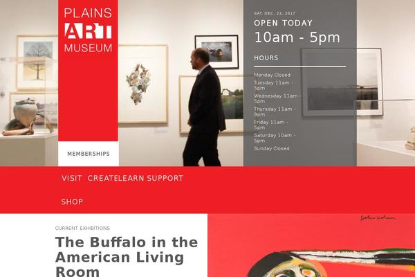 plainsart.org site used Plains-art-museum
