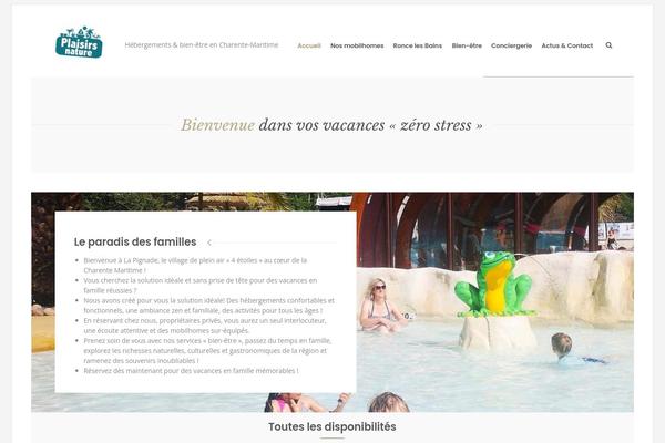 Nixe theme site design template sample