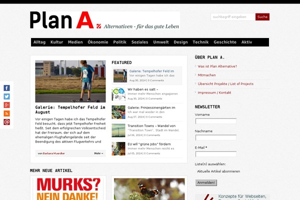Site using Cute Profiles plugin