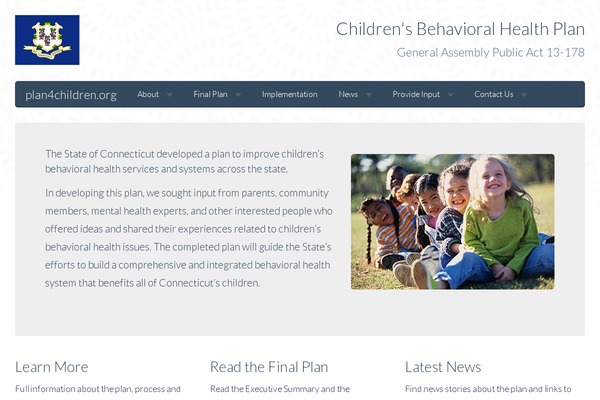 plan4children.org site used Toolset Bootstrap
