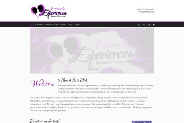 Pinpoint theme site design template sample