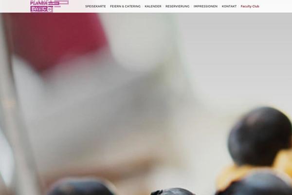 Nouveau theme site design template sample