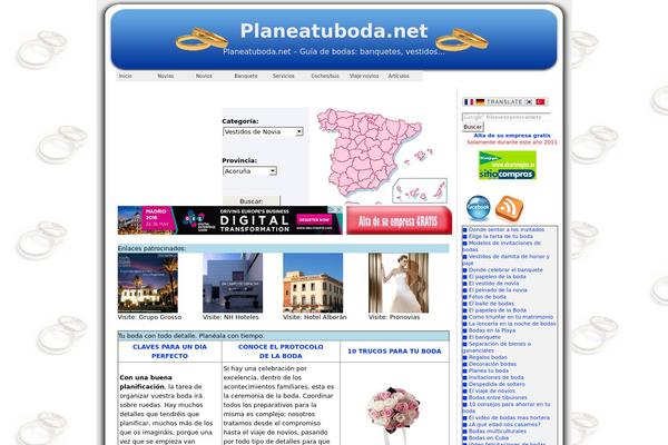 planeatuboda.net site used Blueberry