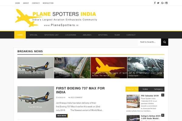 planespotters.in site used Caps