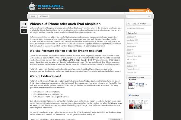 LightWord theme site design template sample
