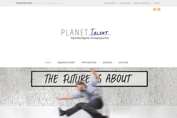 Frame theme site design template sample