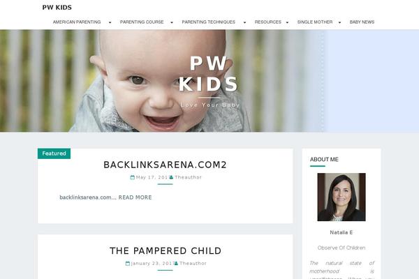 Nisarg theme site design template sample