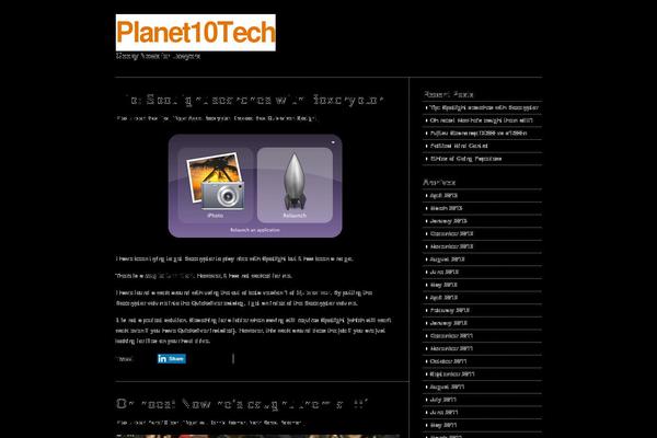 Site using WordPress NextGen GalleryView plugin